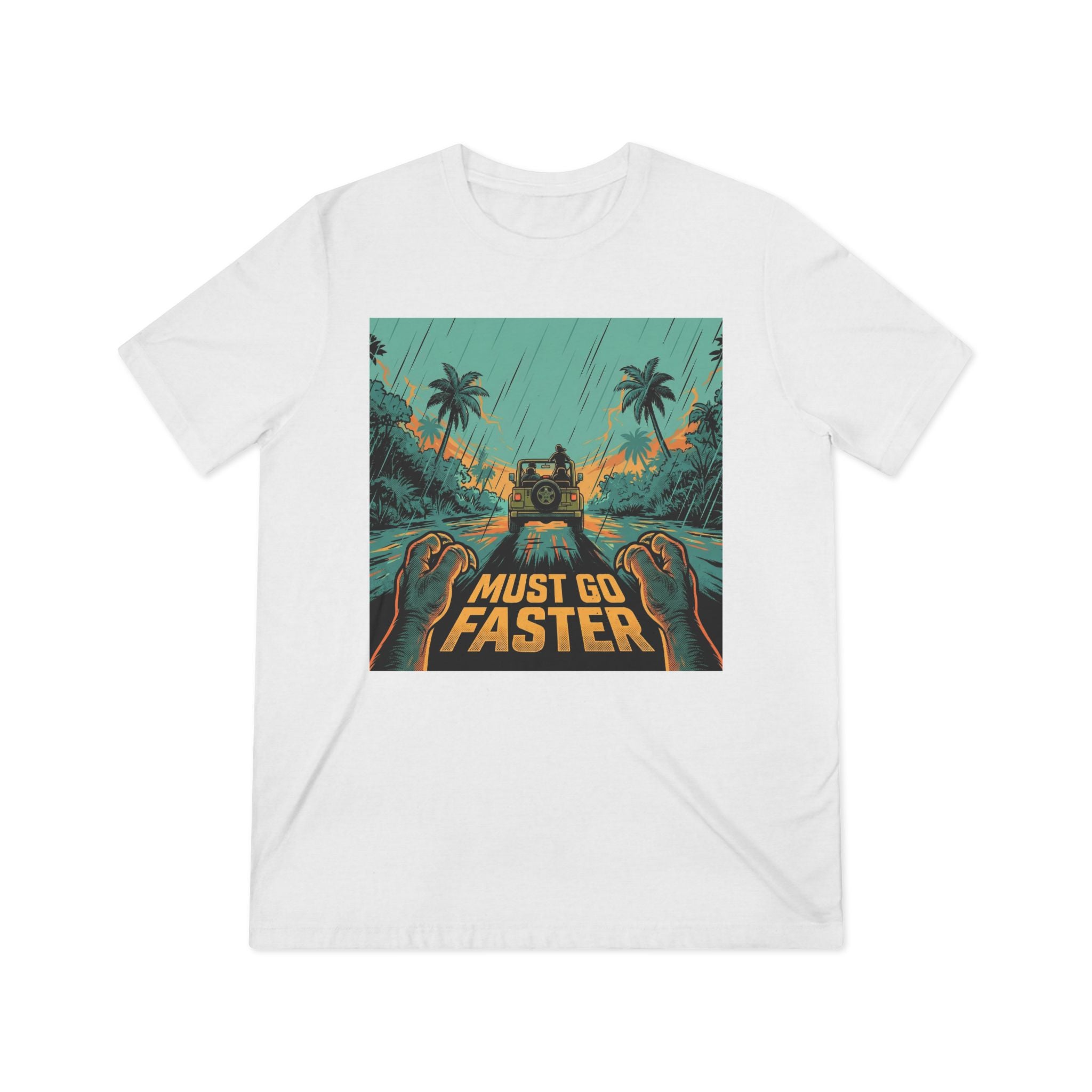 The "Must Go Faster" Side-Mirror Tee